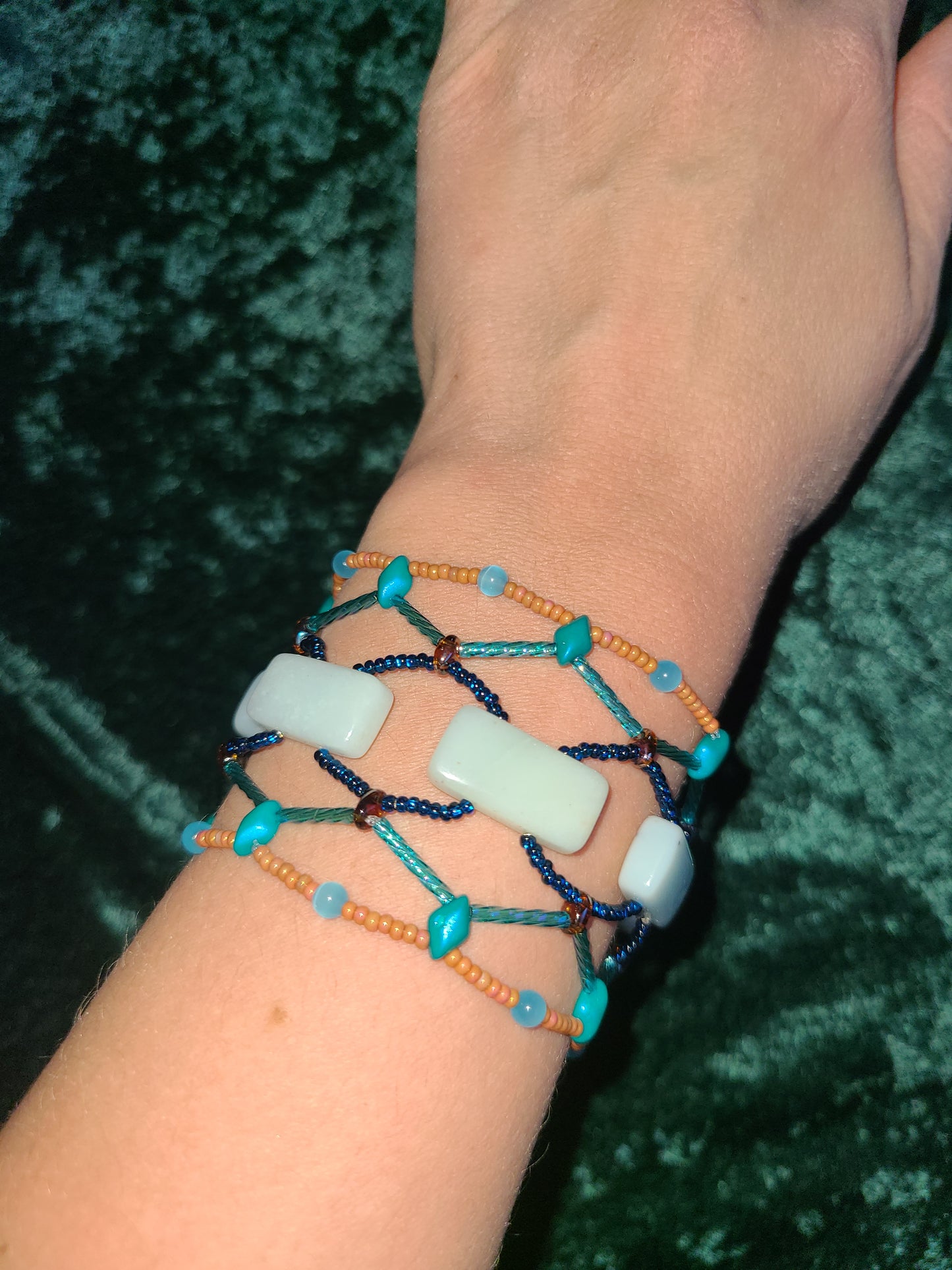Amazonite Stonecrossing Bracelet