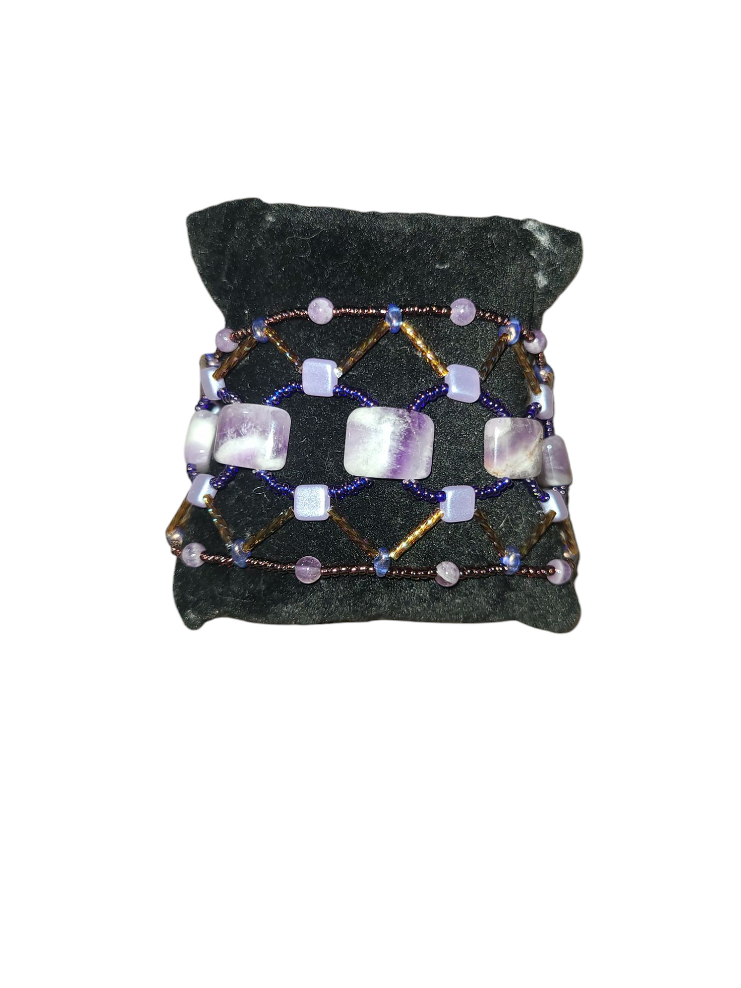 Amethyst Stonecrossing Bracelet