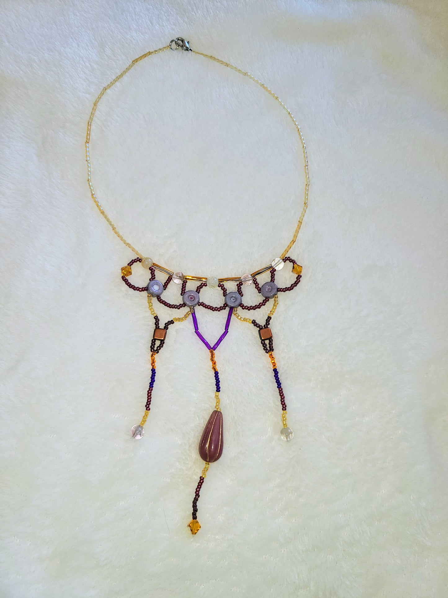 Ametrine Ethereal Cascade Necklace