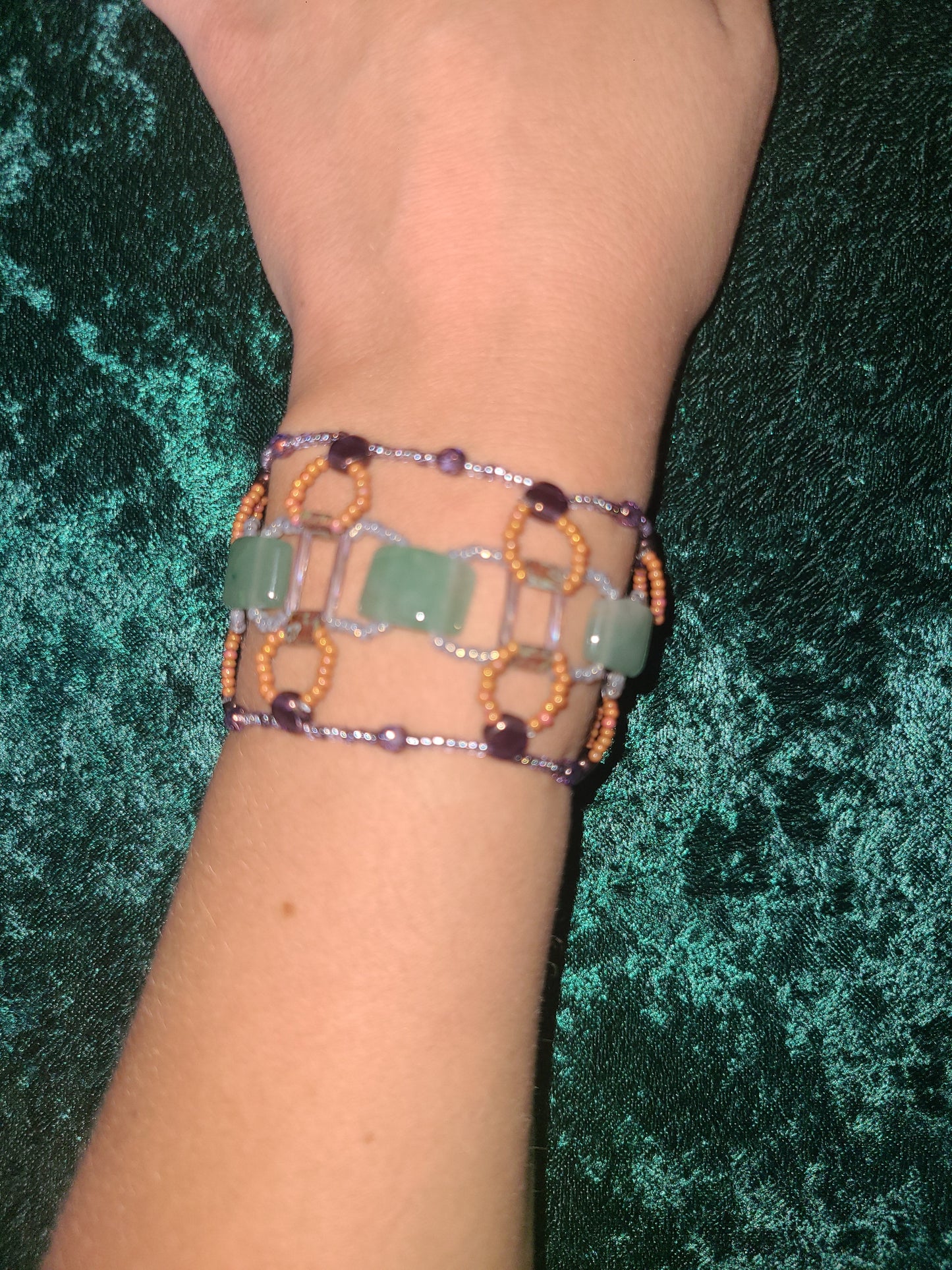 Aventurine Violet Providence Bracelet