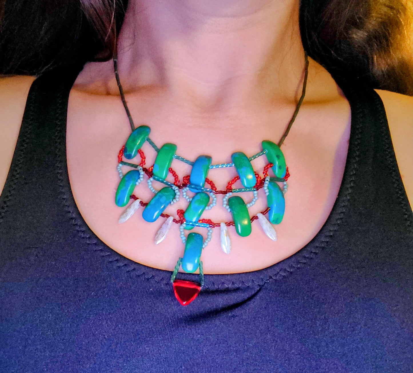 Azurite Desert Dusk Necklace
