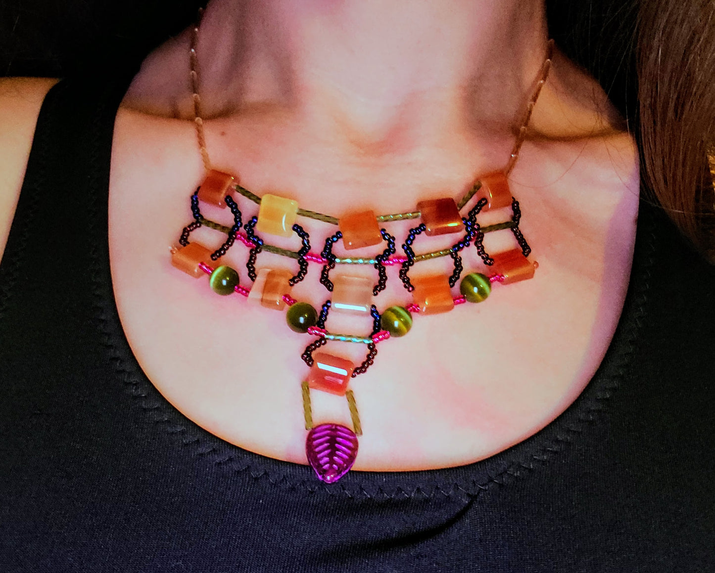 Carnelian Desert Dusk Necklace