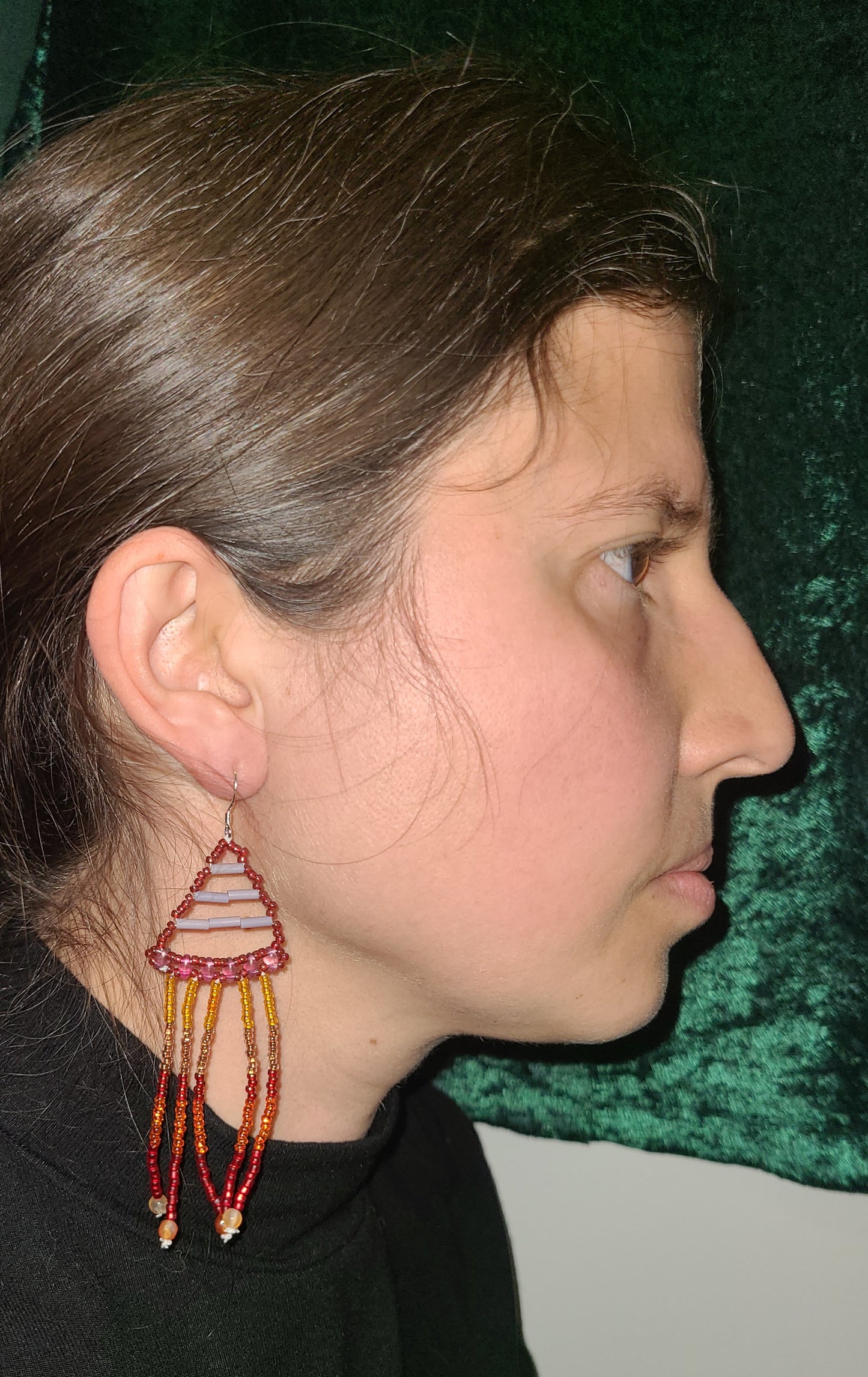 Carnelian Ukok Earrings