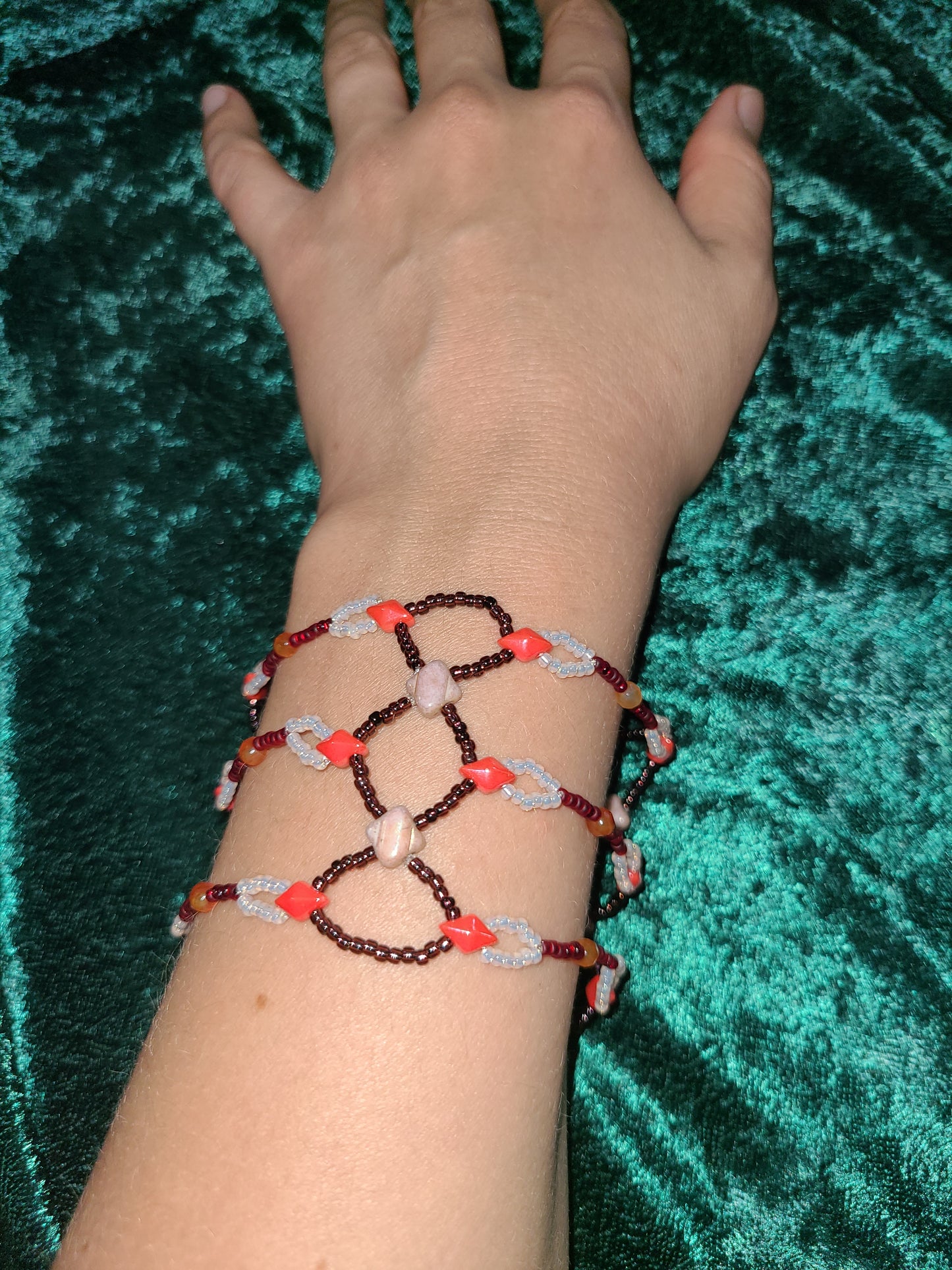 Carnelian Interstice Bracelet