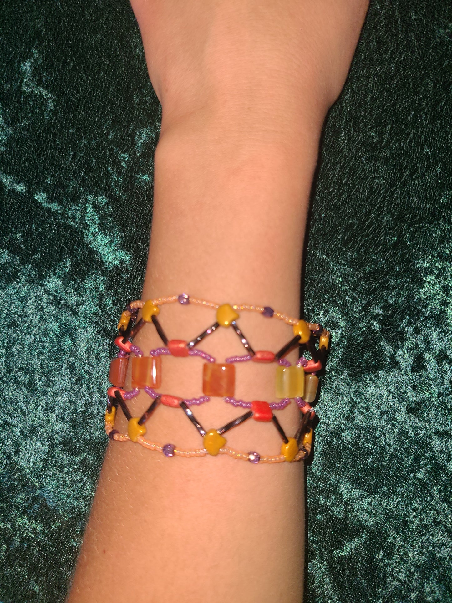 Carnelian Stonecrossing Bracelet