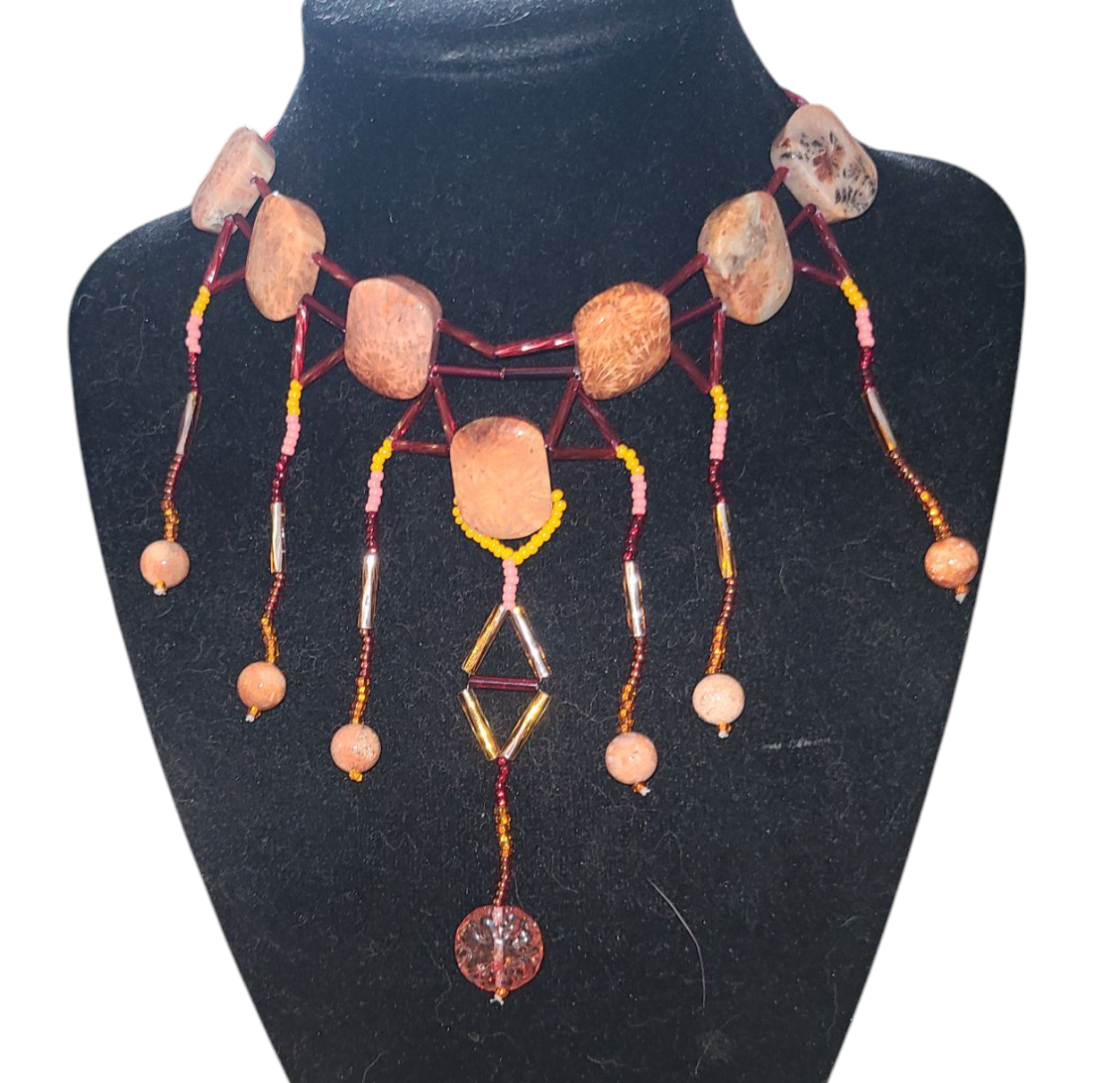 Fossil Coral Adriatic Splendor Necklace