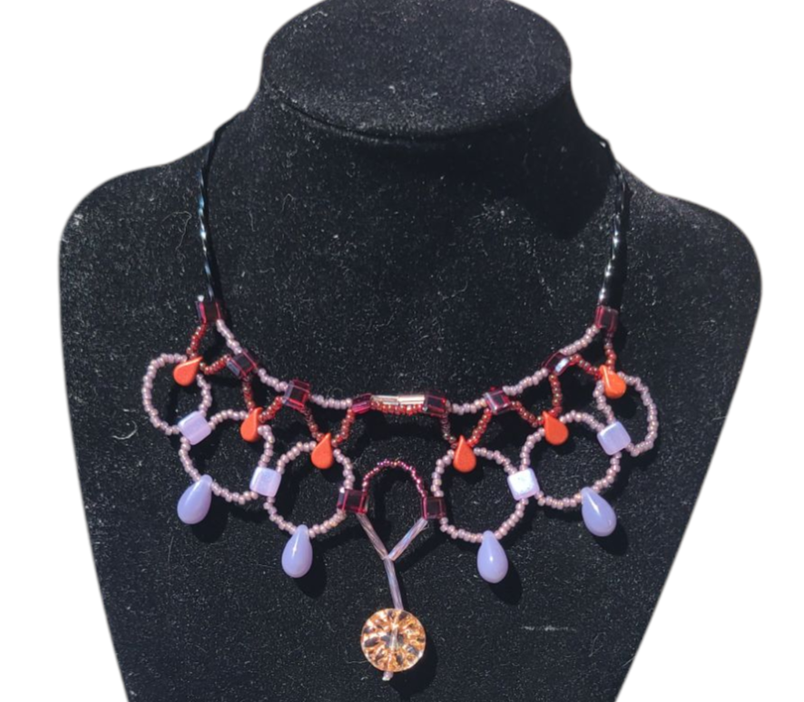 Garnet Cleopatra Necklace