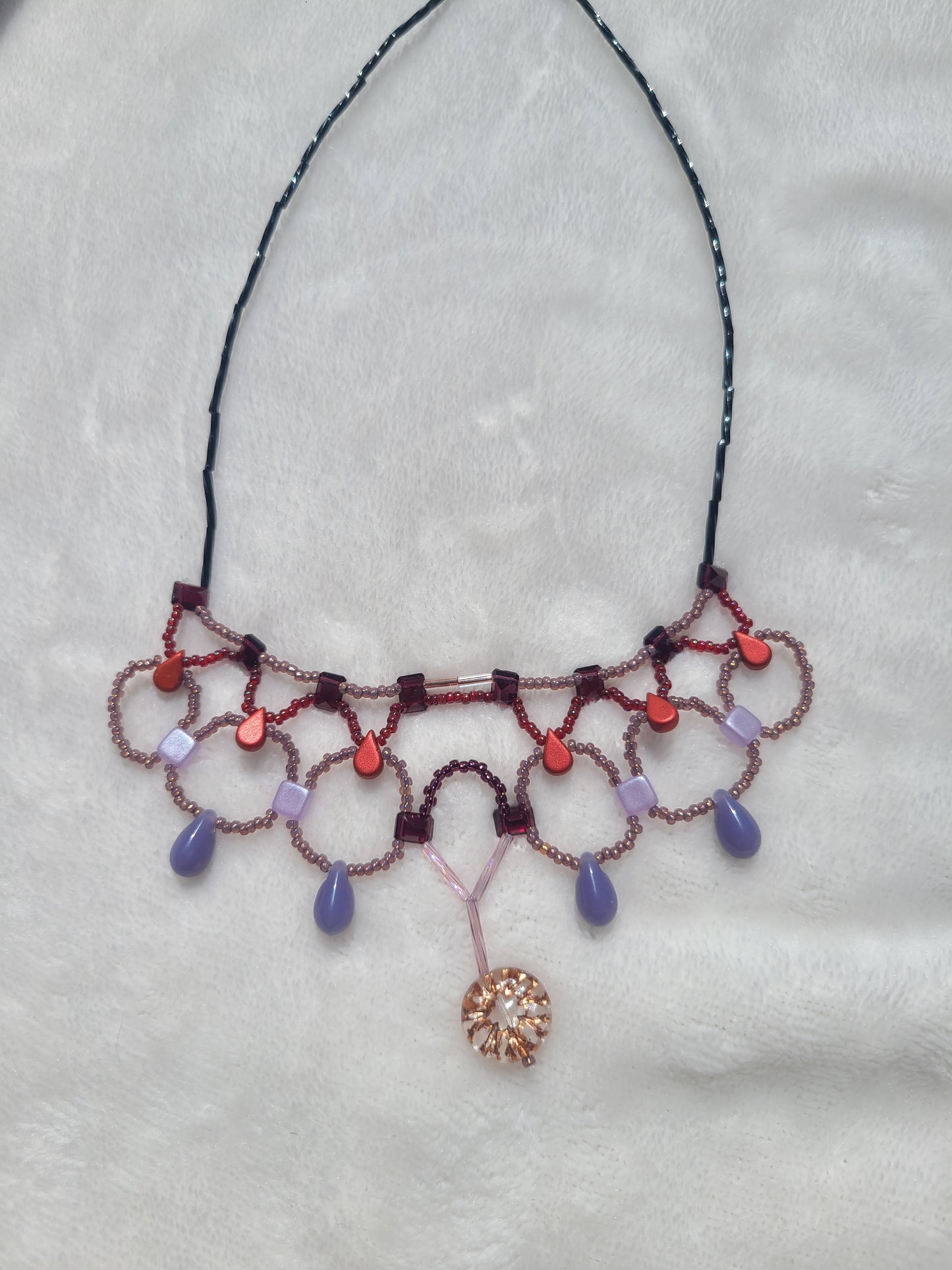 Garnet Cleopatra Necklace