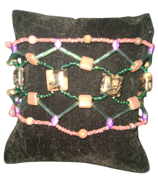 Rhodonite Stonecrossing Bracelet
