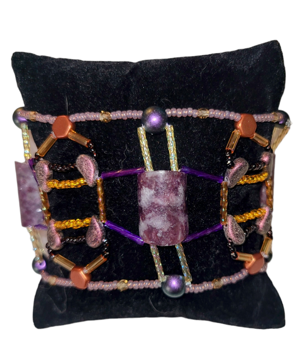 Autumn Lepidolite Serendipity Bracelet