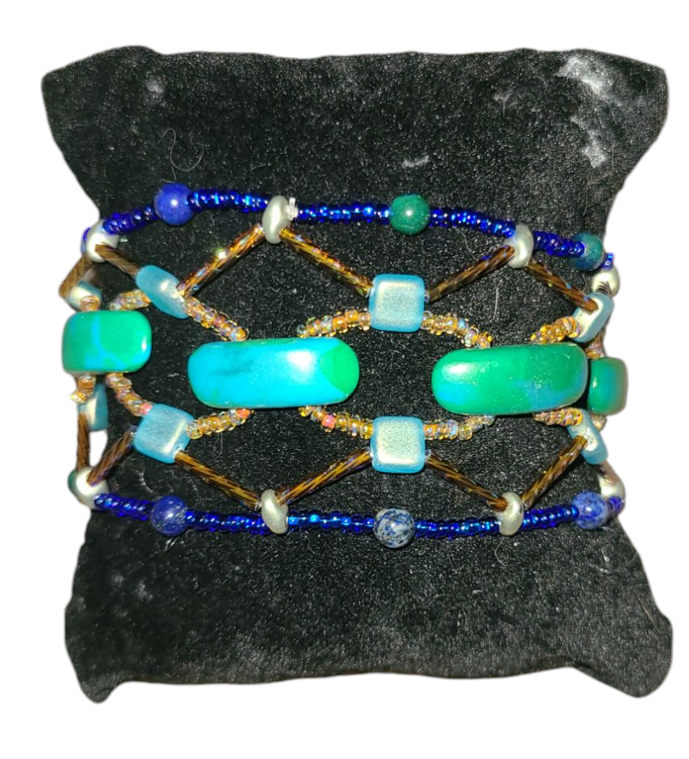 Azurite Stonecrossing Bracelet