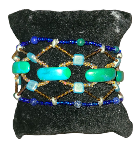 Azurite Stonecrossing Bracelet