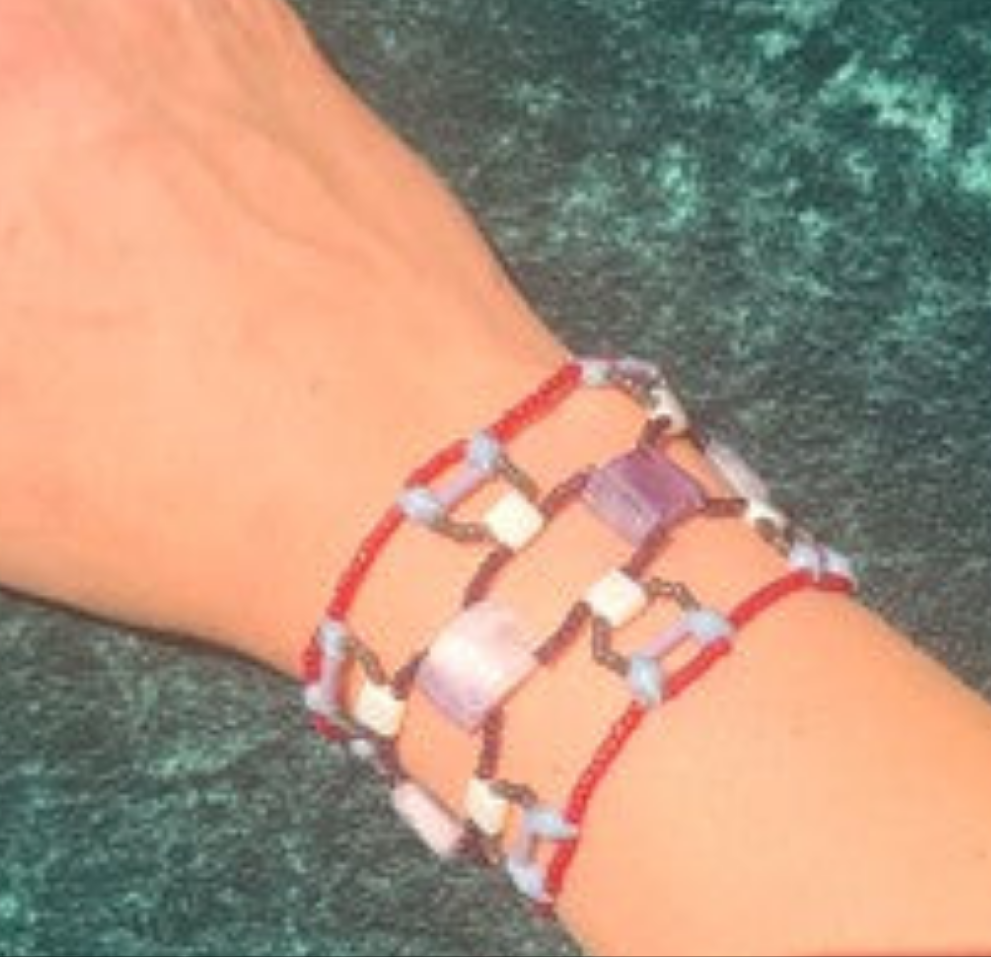 Amethyst Bohemian Dreamweave Bracelet