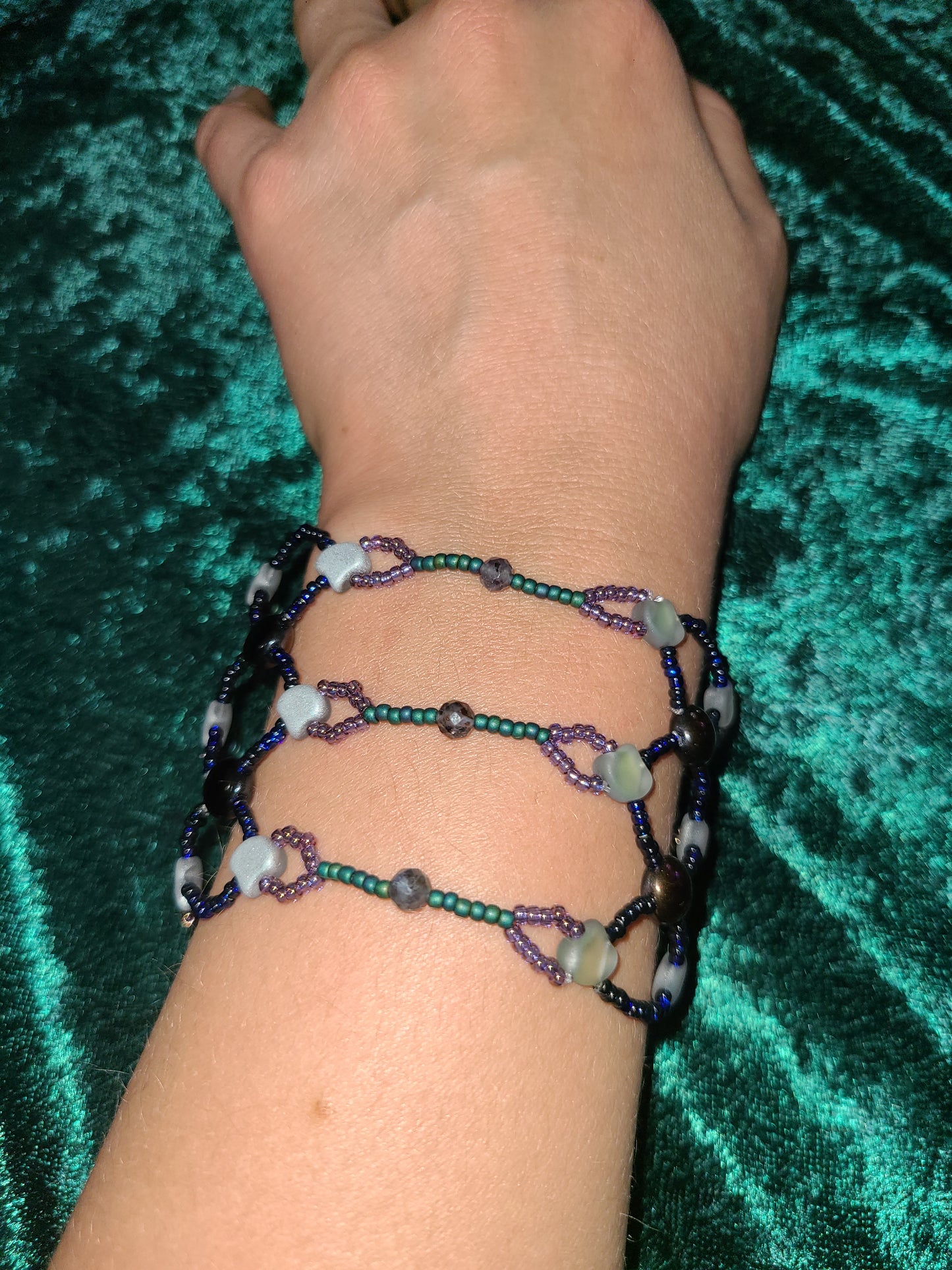 Iolite Interstice Bracelet