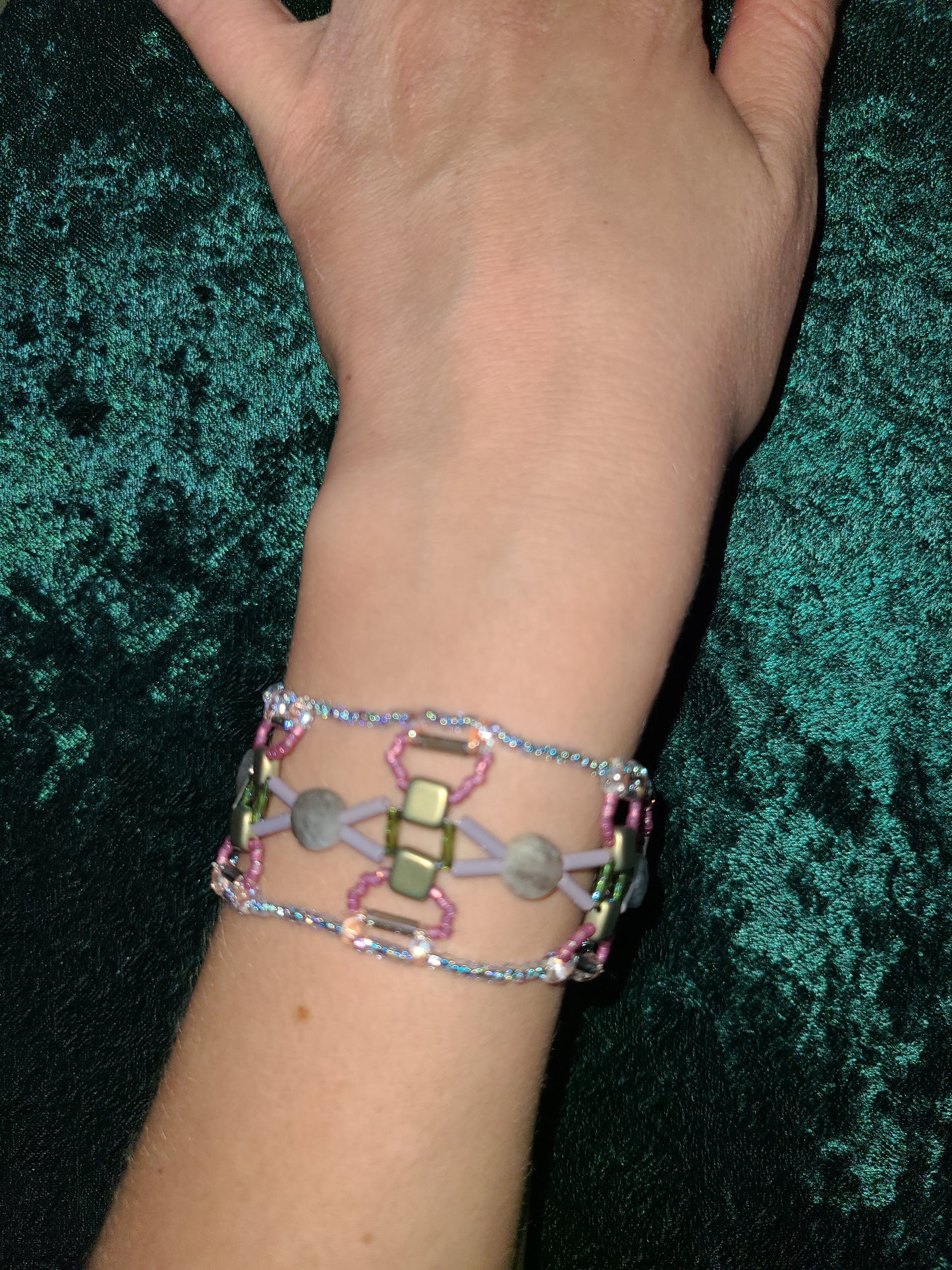 Labradorite Aegean Weave Bracelet