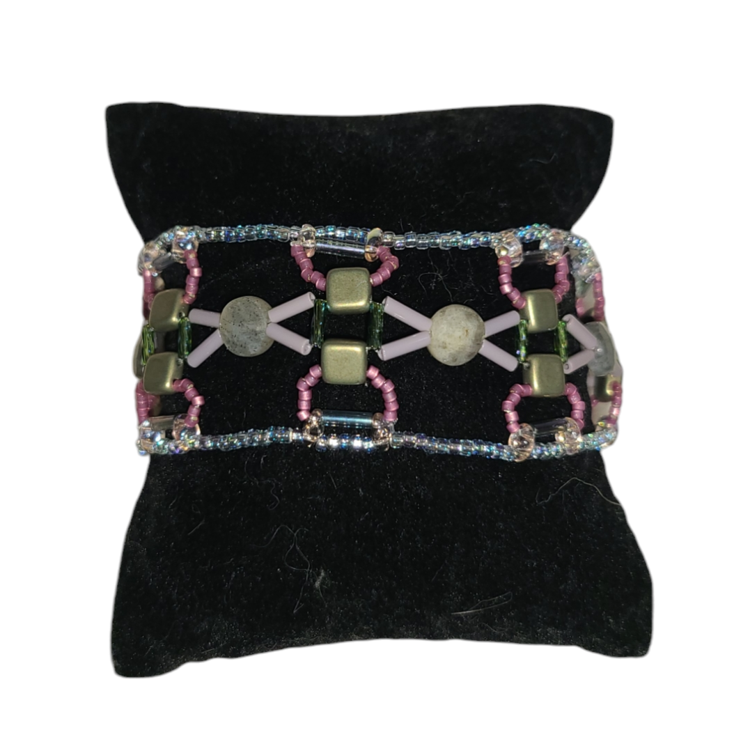 Labradorite Aegean Weave Bracelet