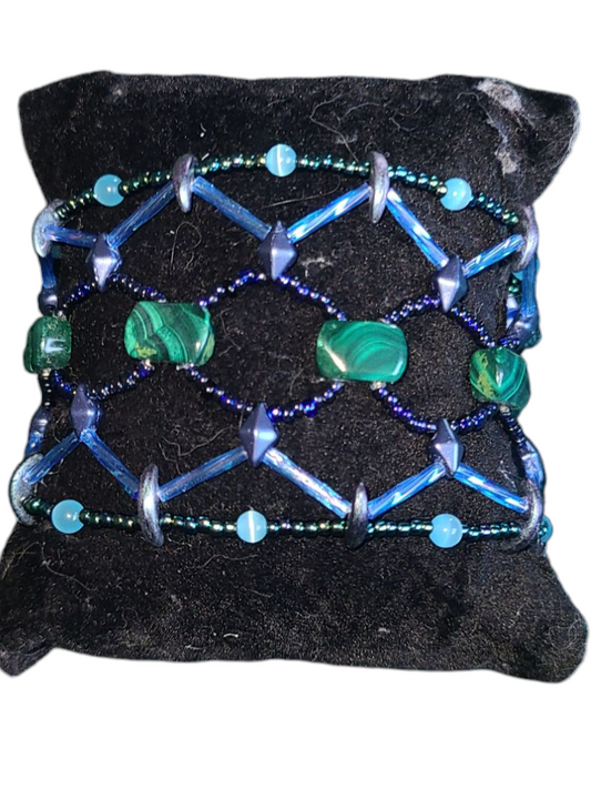 Malachite Stonecrossing Bracelet