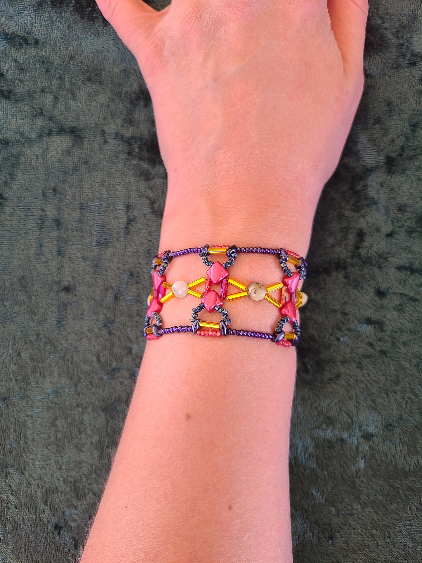 Opal Aegean Weave Bracelet