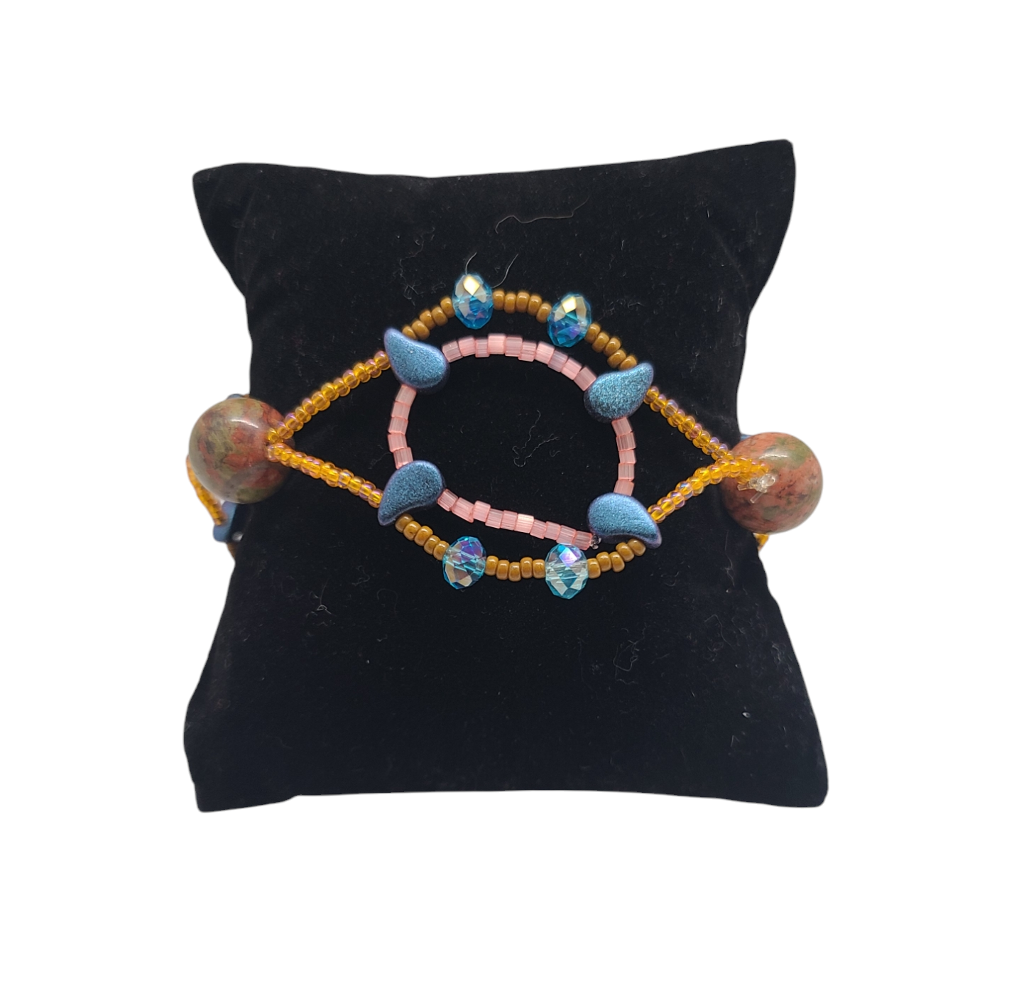 Winter Sunset Rhythmic Waves Bracelet