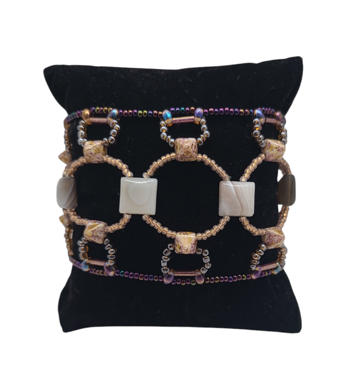 Botswana Agate Bohemian Dreamweave Bracelet