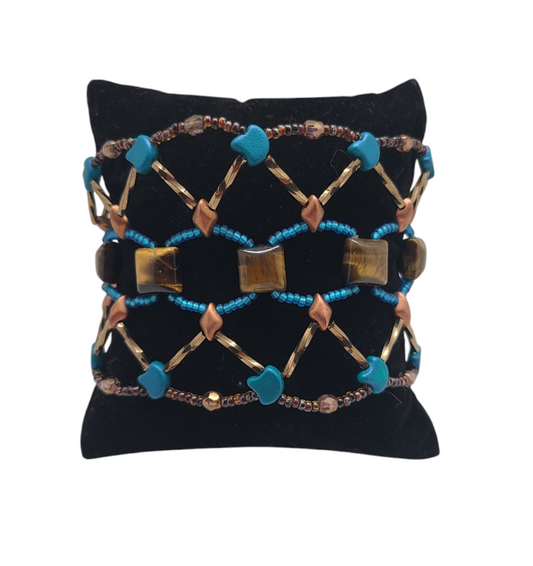 Tiger Eye Stonecrossing Bracelet