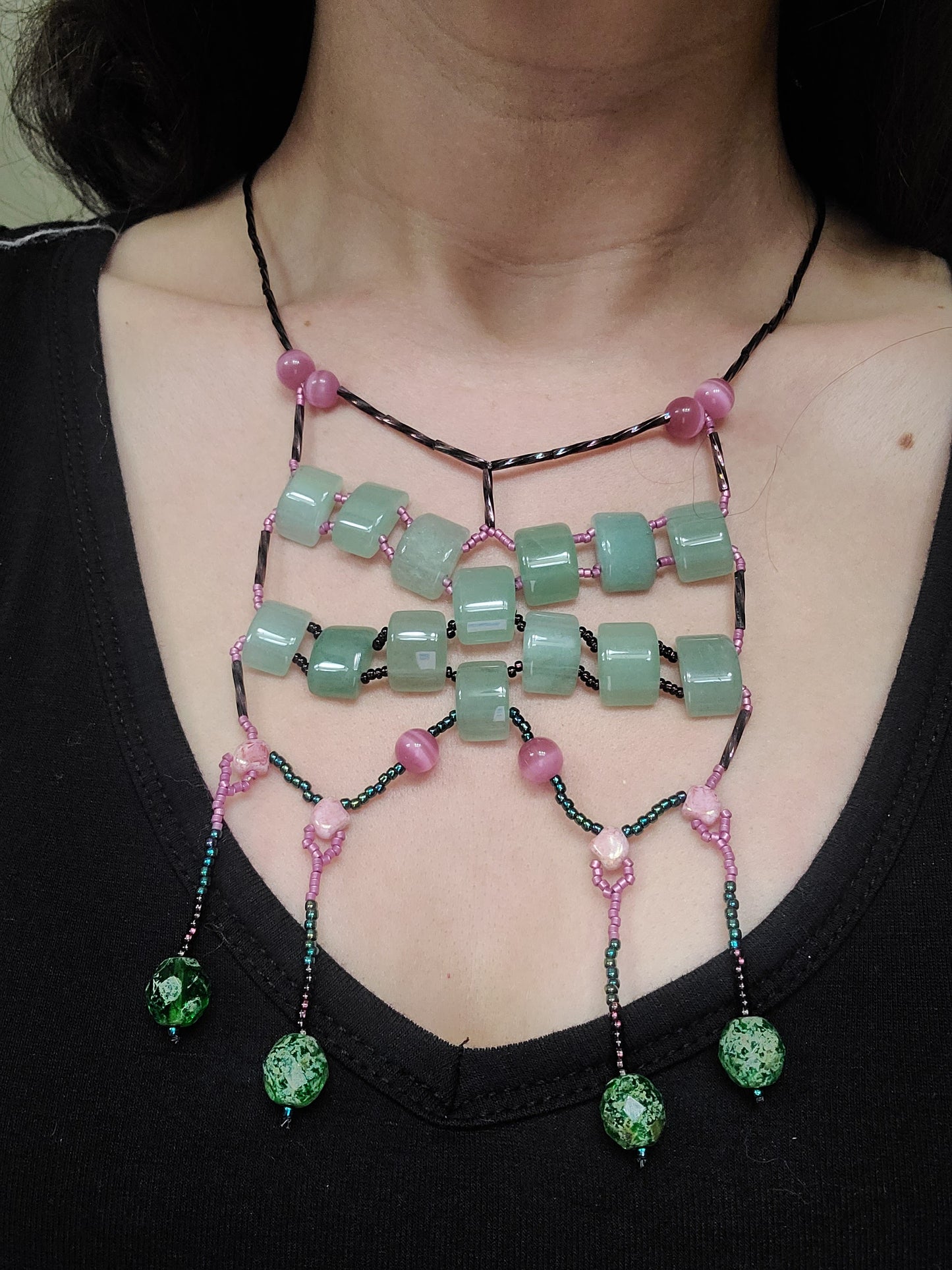 Aventurine Starlit Sands Necklace