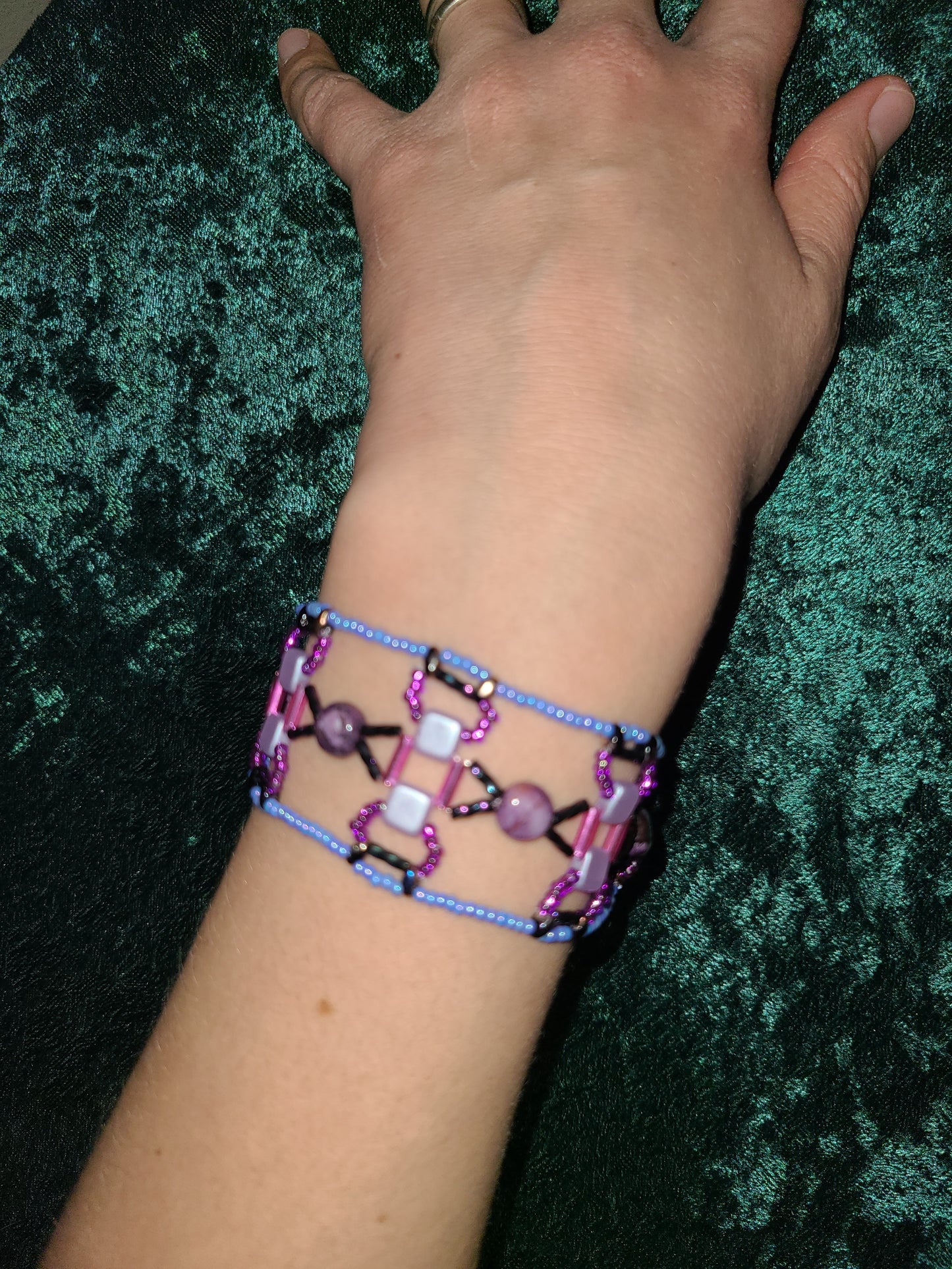 Purple Crazy Lace Agate