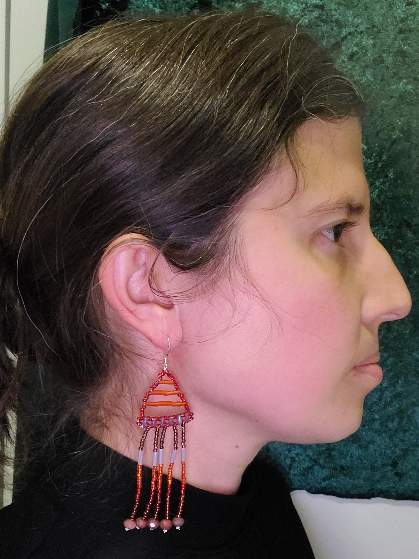 Ruby Ukok Earrings