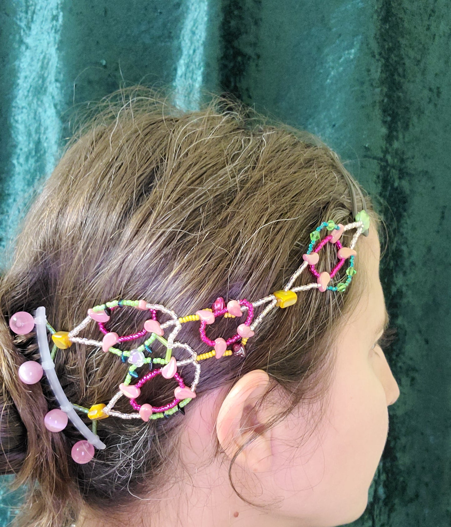 Sherbet Orbital Rings Hair Jewelry
