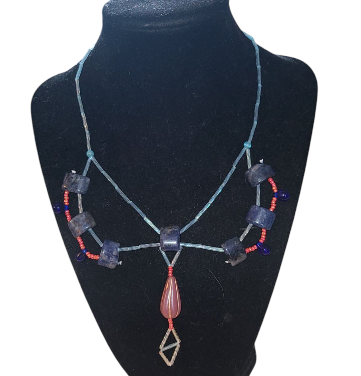 Sodalite Phoenix Necklace