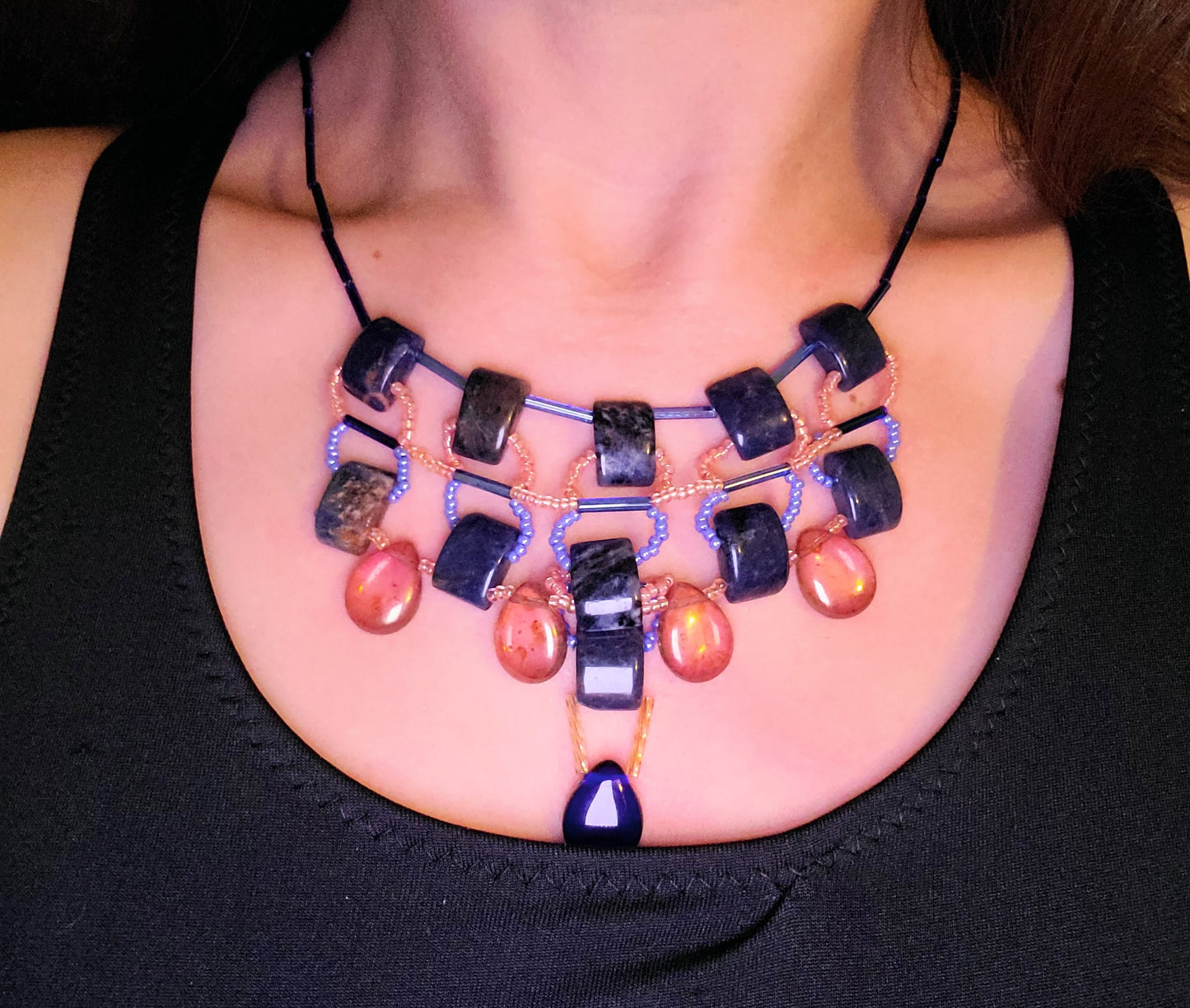 Sodalite Desert Dusk Necklace