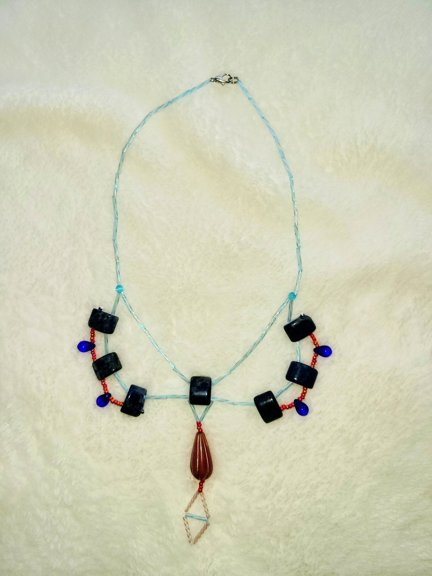 Sodalite Phoenix Necklace