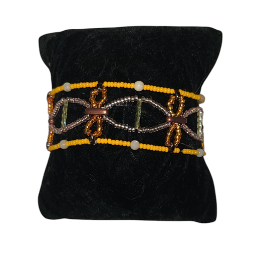 Sunstone Woven Cadence Bracelet