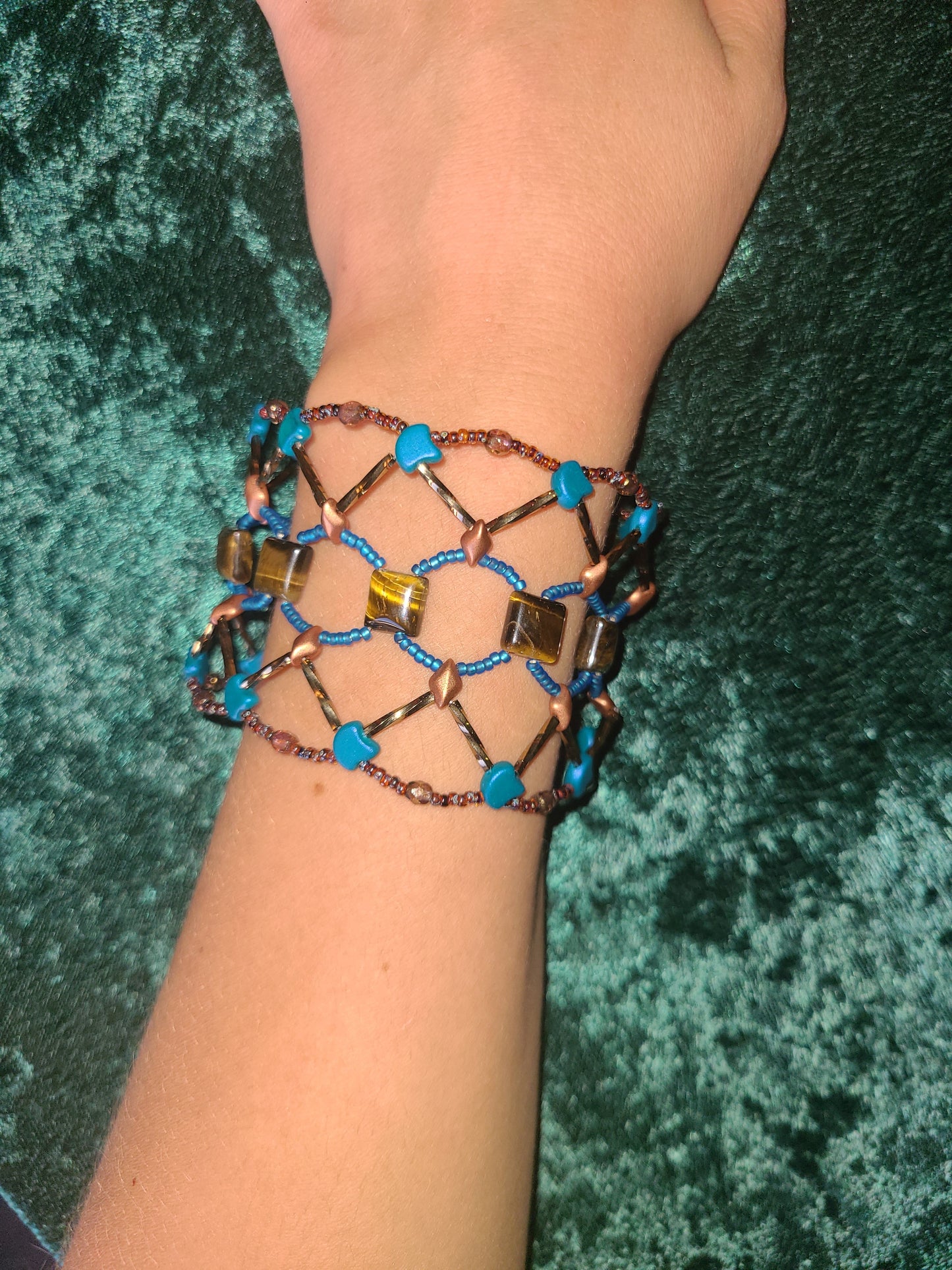 Tiger Eye Stonecrossing Bracelet