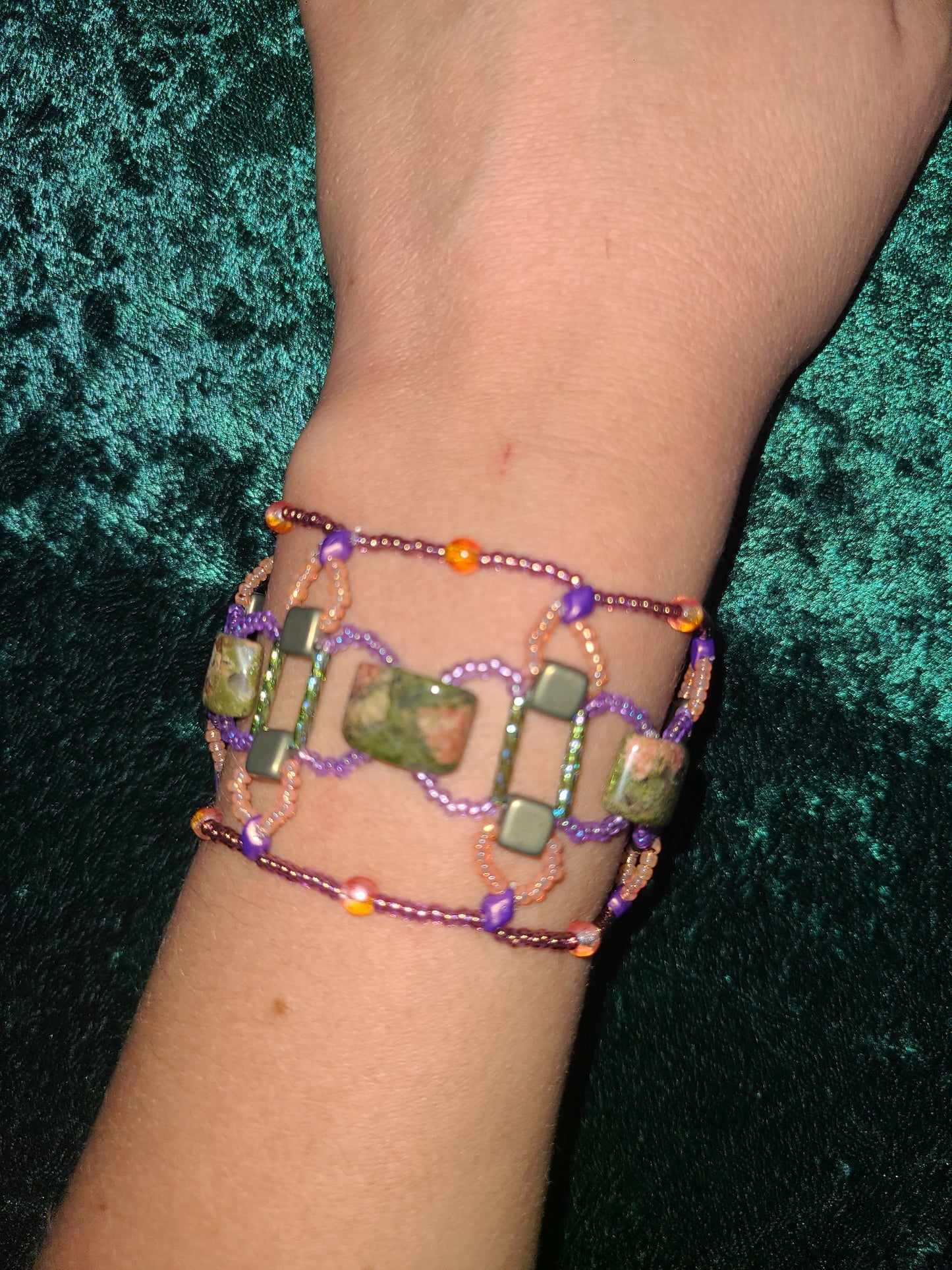 Unakite Sunset Providence Bracelet