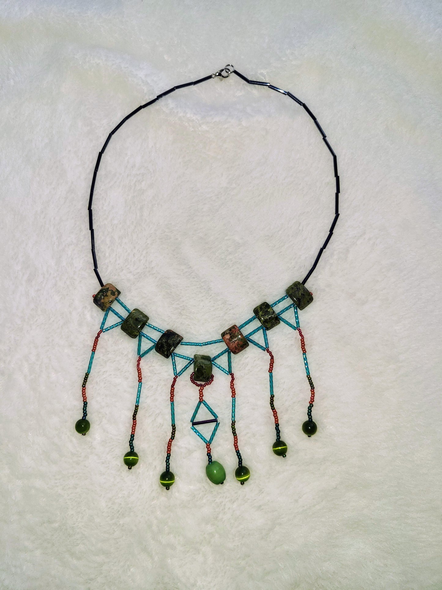 Unakite Adriatic Splendor Necklace