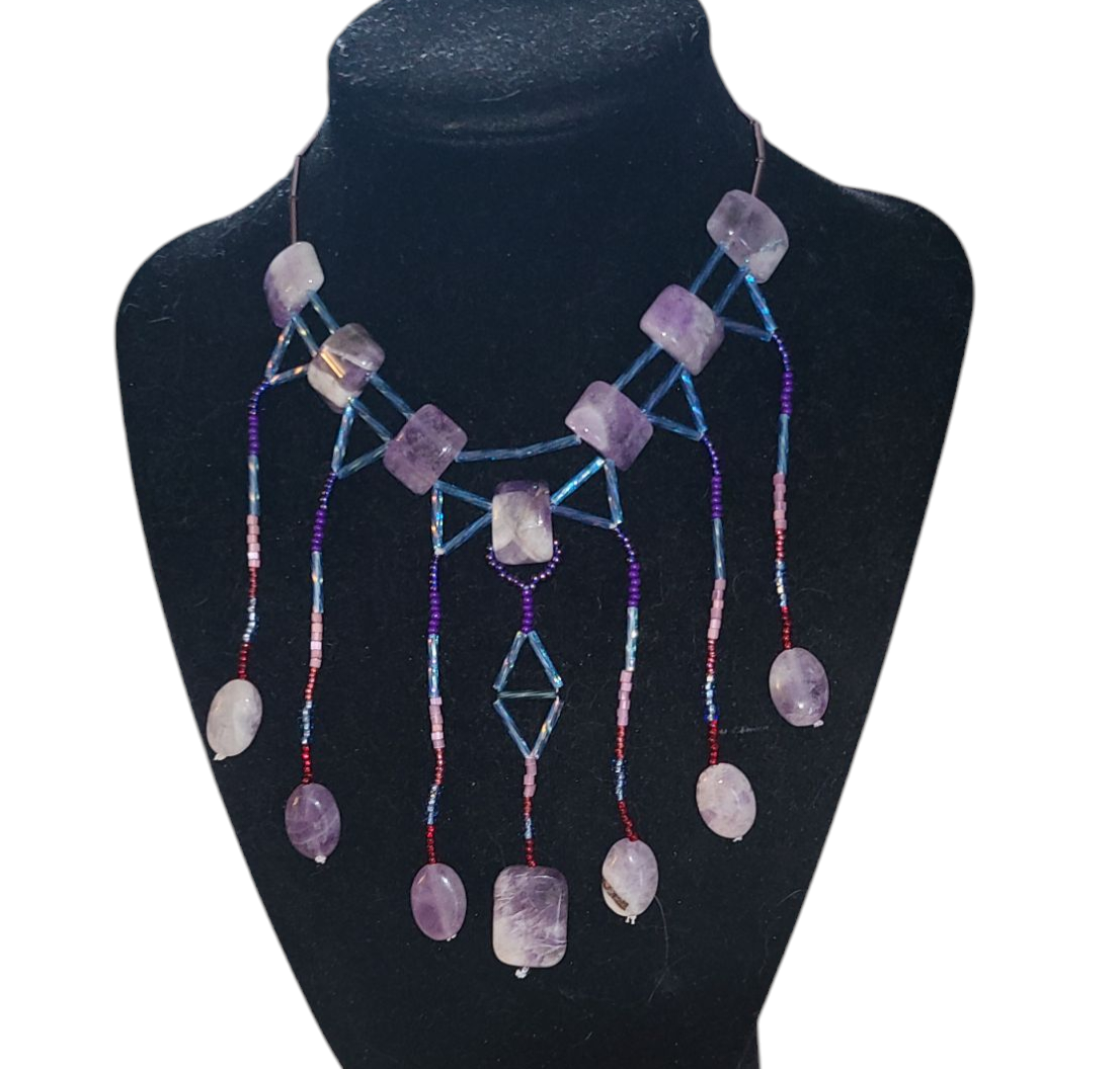 Winter Amethyst Adriatic Splendor Necklace
