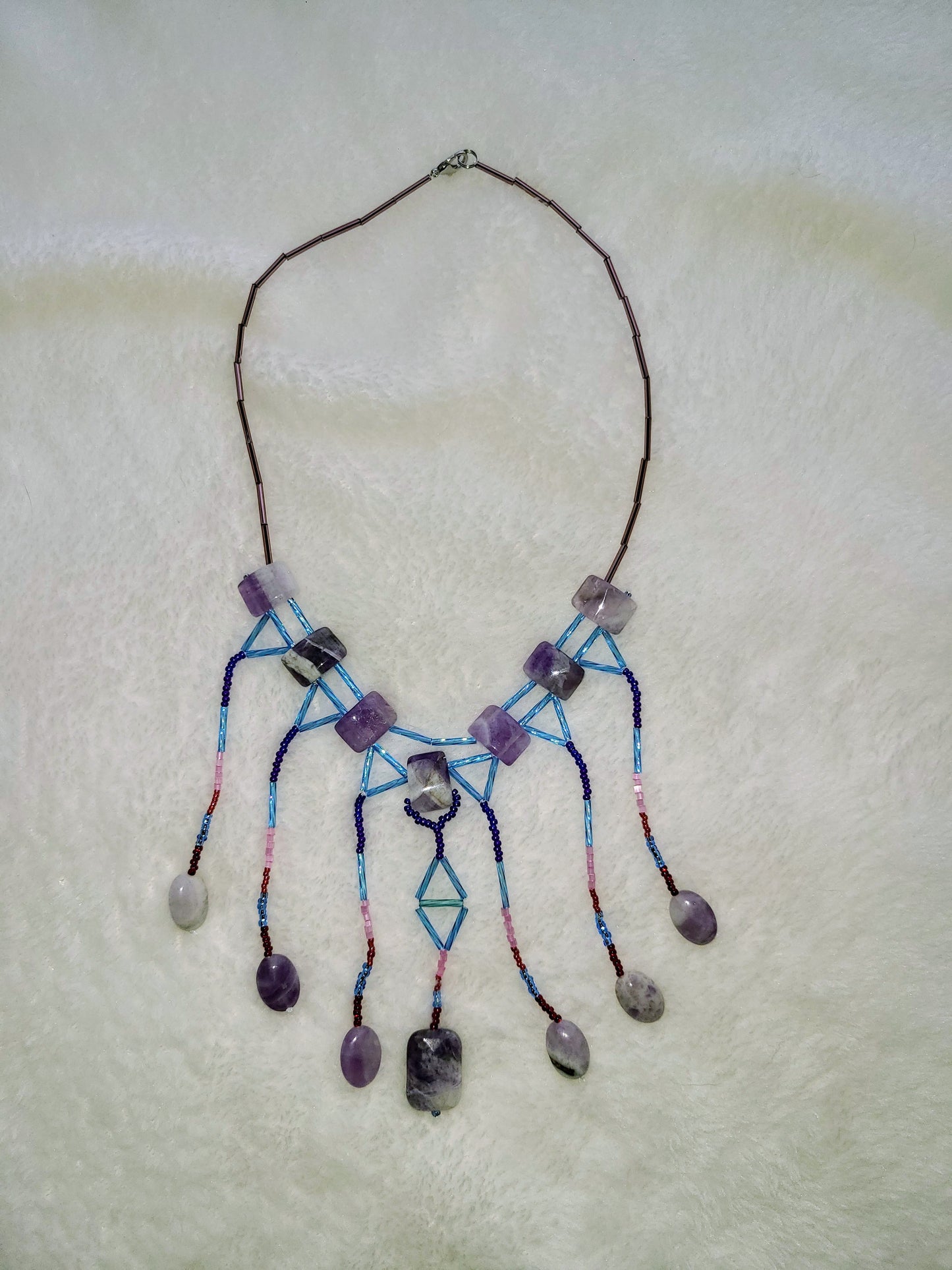 Winter Amethyst Adriatic Splendor Necklace