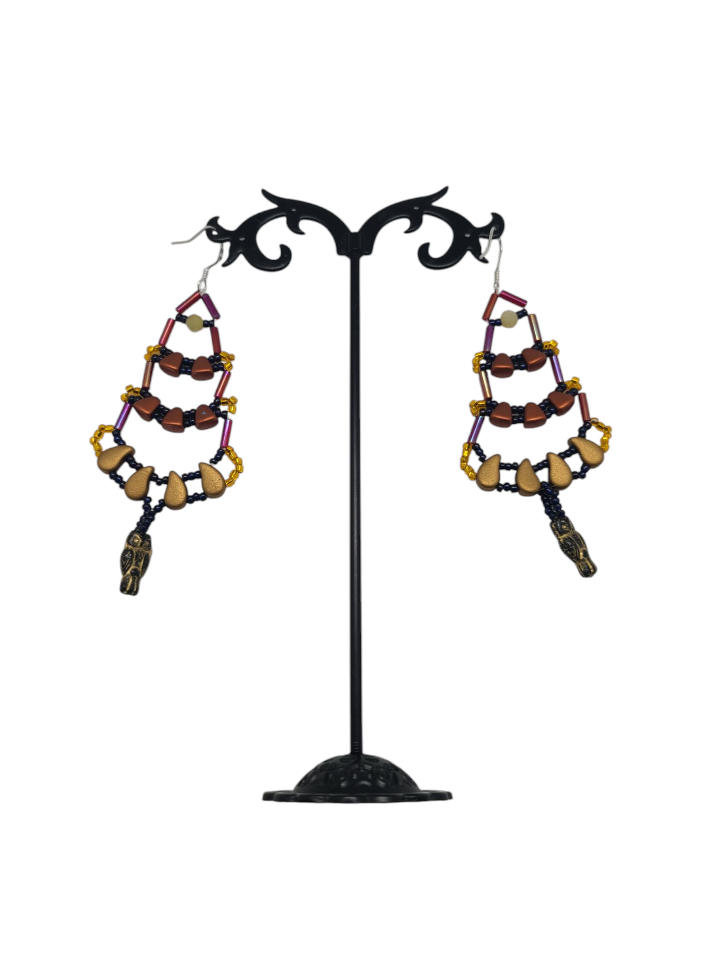 Woodland Guardian Chandelier Earrings