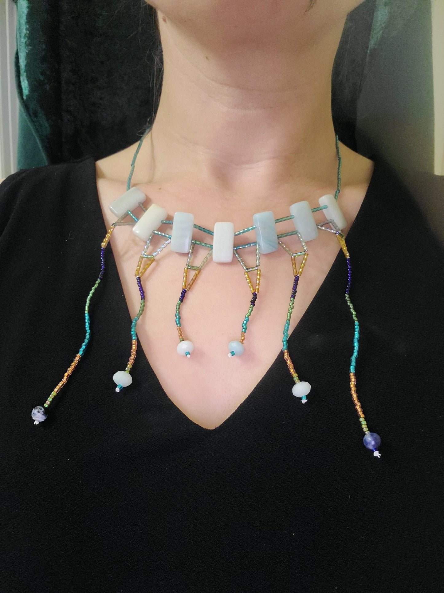 Amazonite Merv Necklace