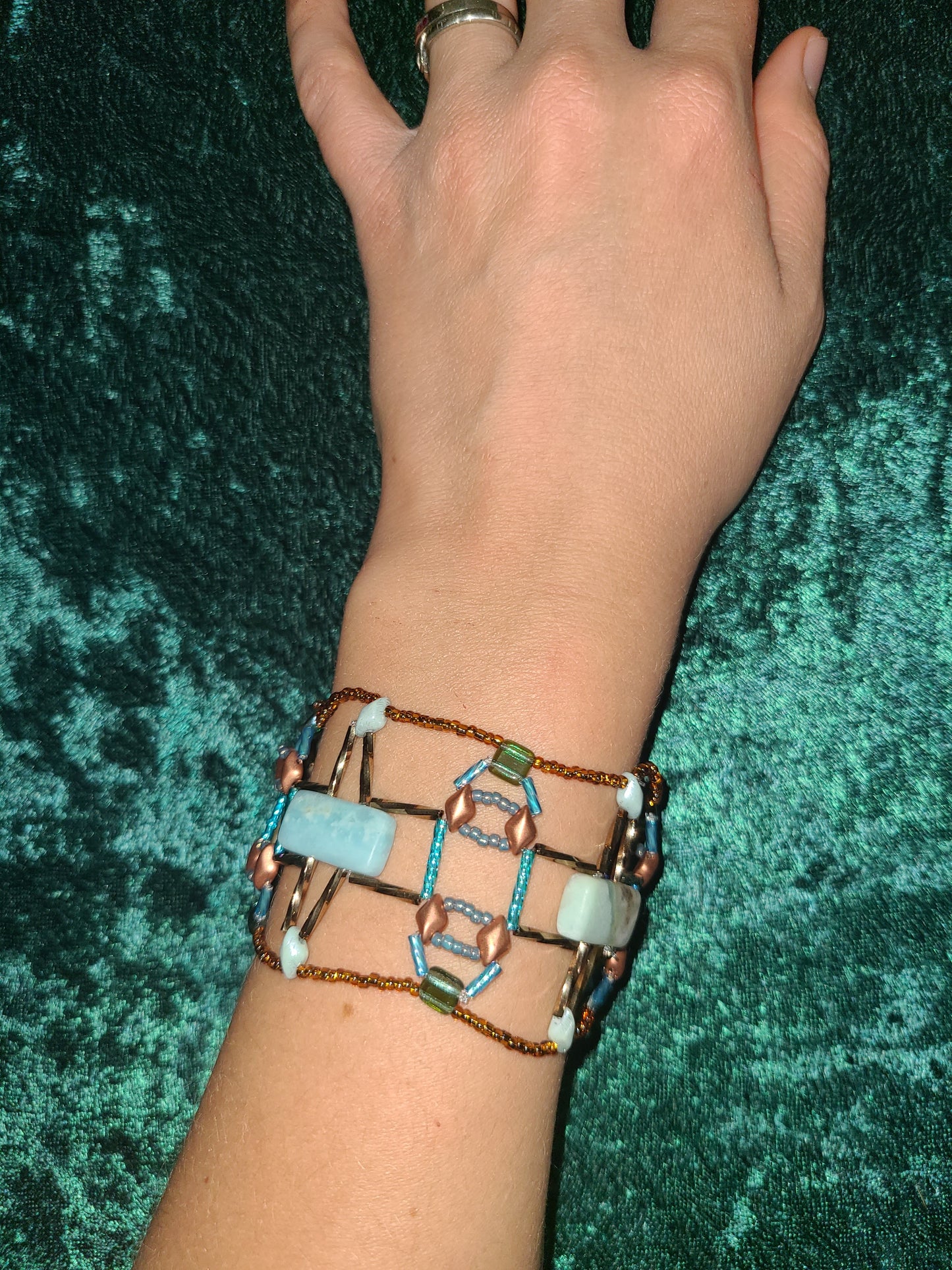 Amazonite Serendipity Bracelet