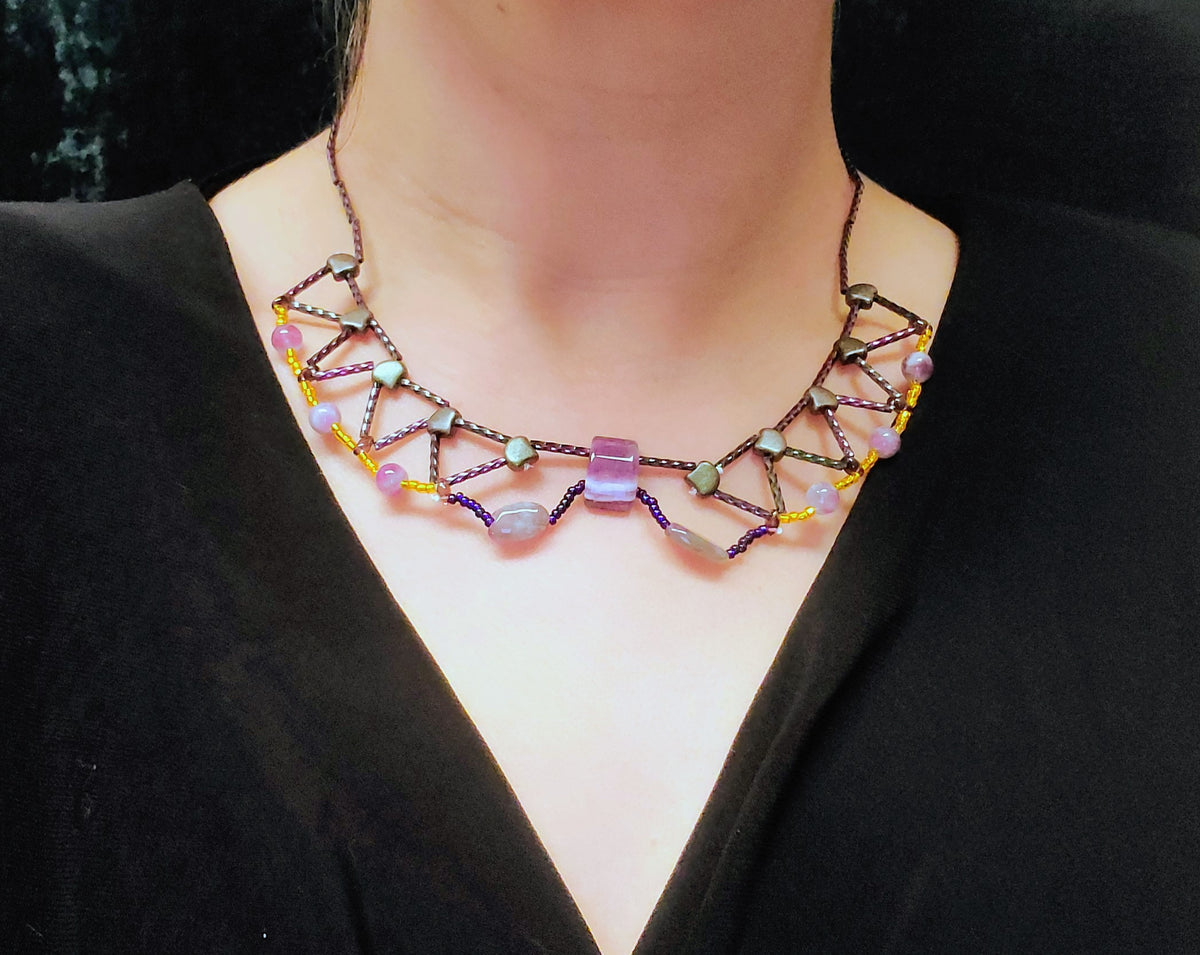 Amethyst After Hortense Necklace
