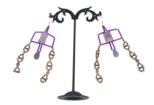 Amethyst Byzantine Cross