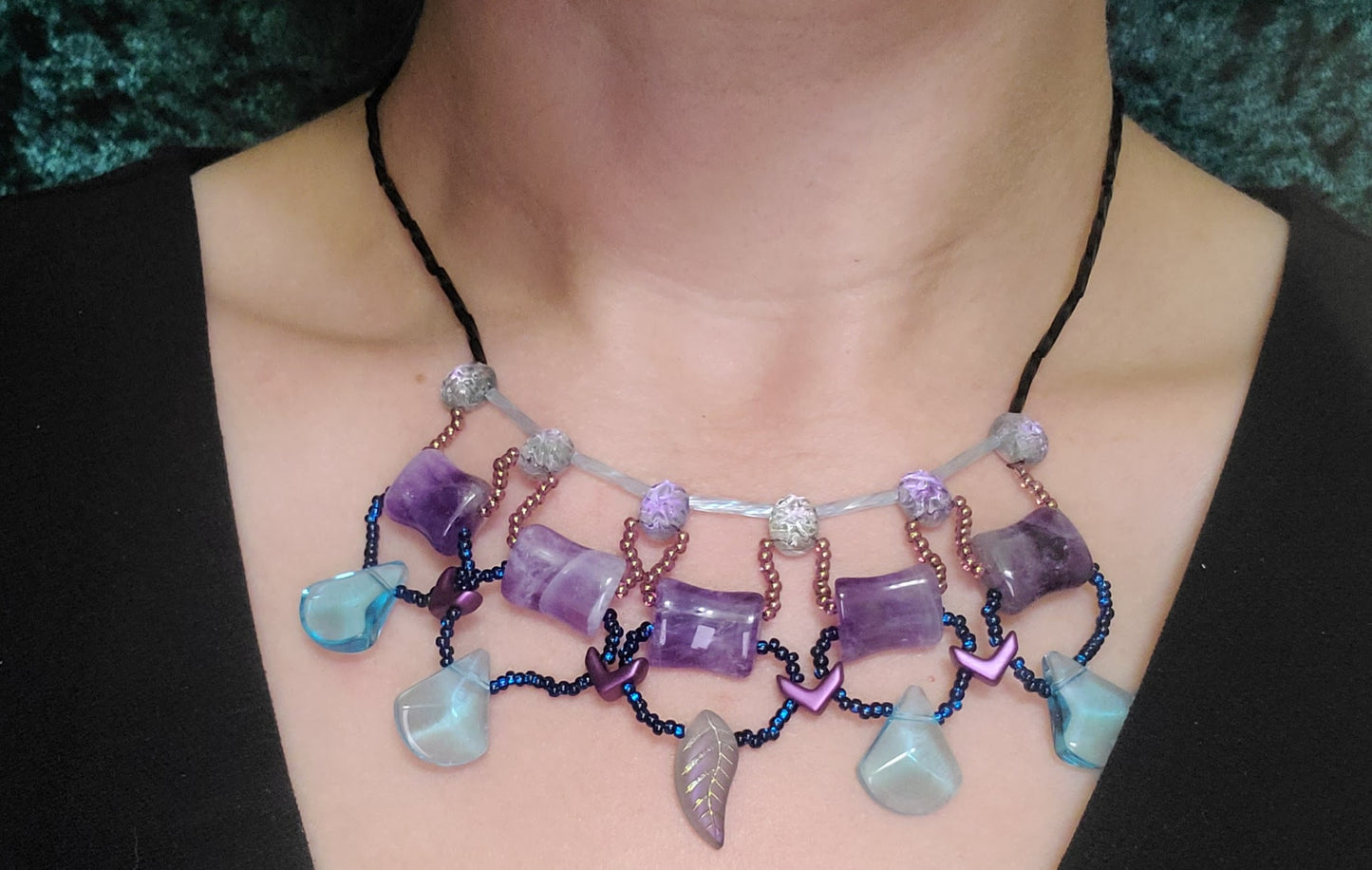 Amethyst Painted Desert Necklace