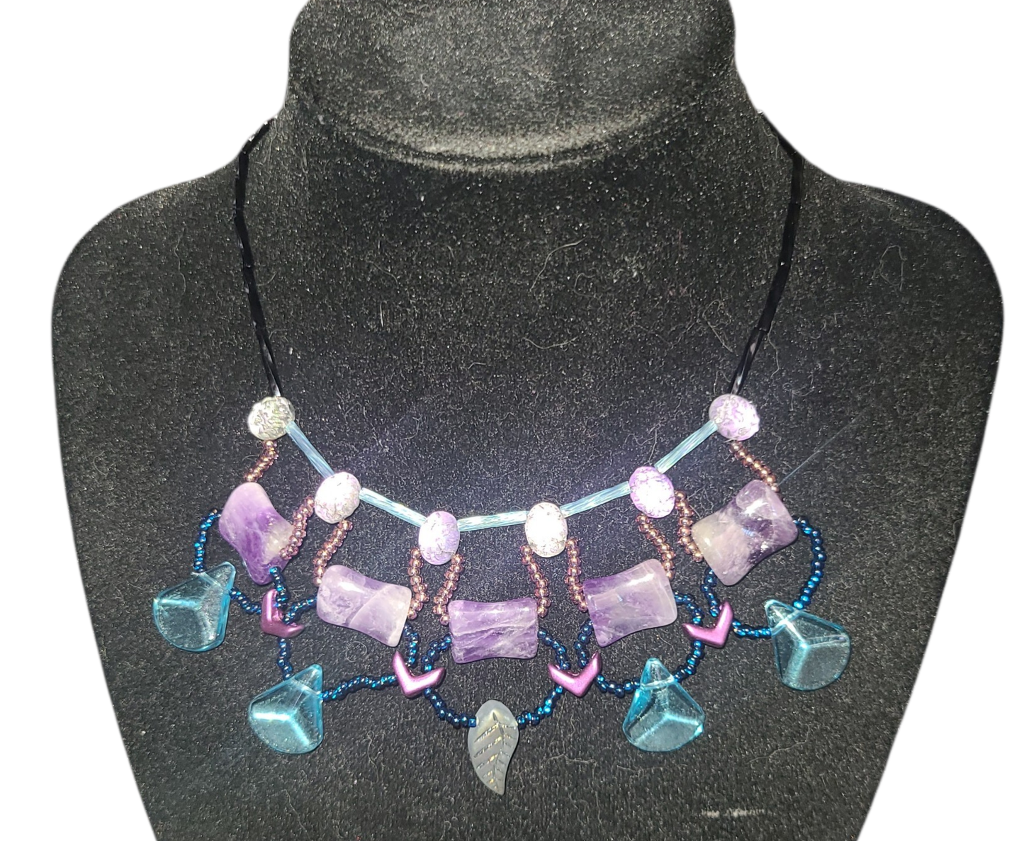 Amethyst Painted Desert Necklace