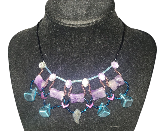 Amethyst Painted Desert Necklace
