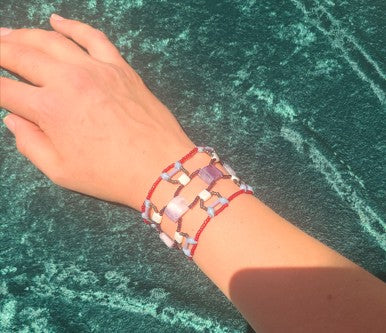 Amethyst Bohemian Dreamweave Bracelet