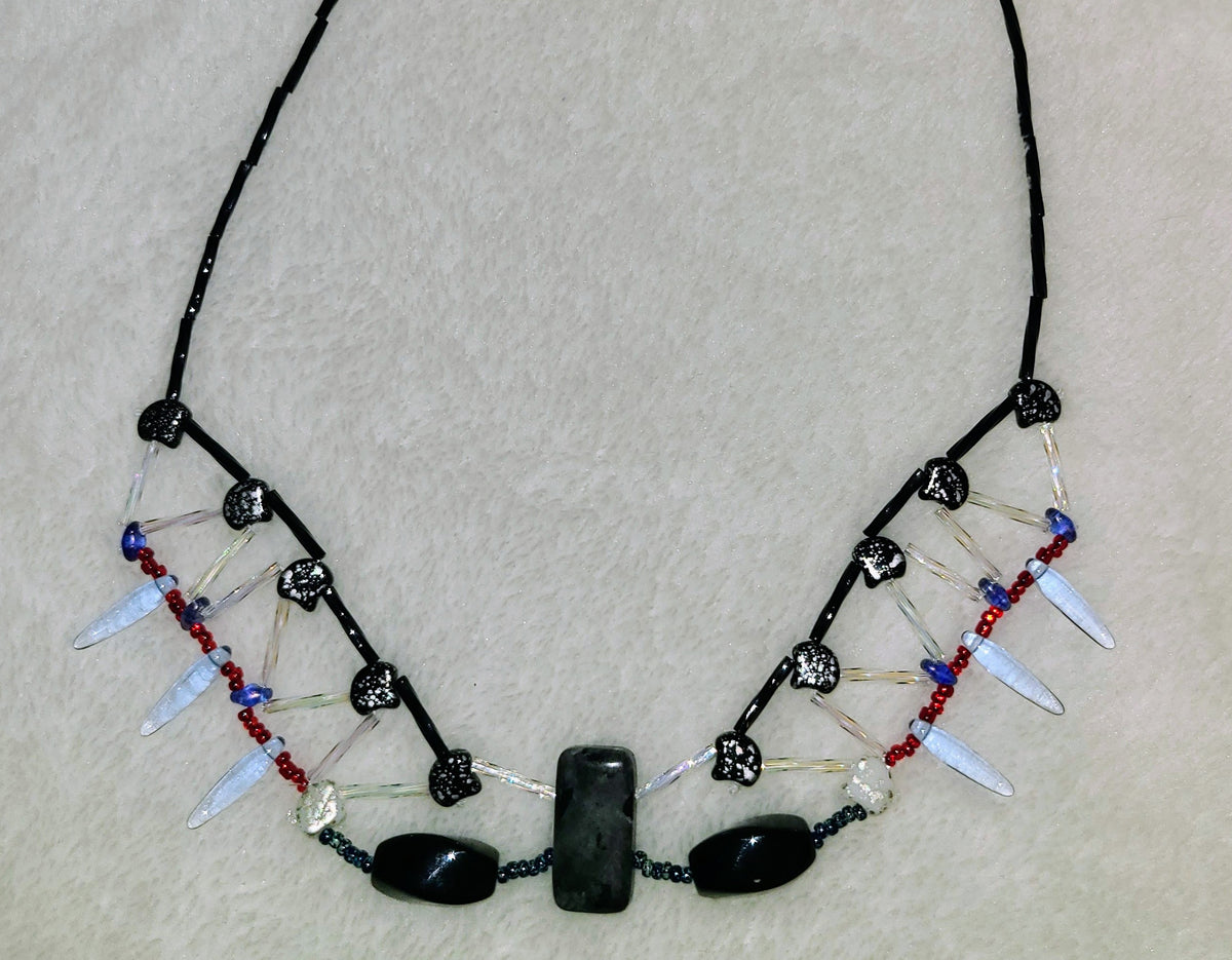 Black Labradorite After Hortense Necklace