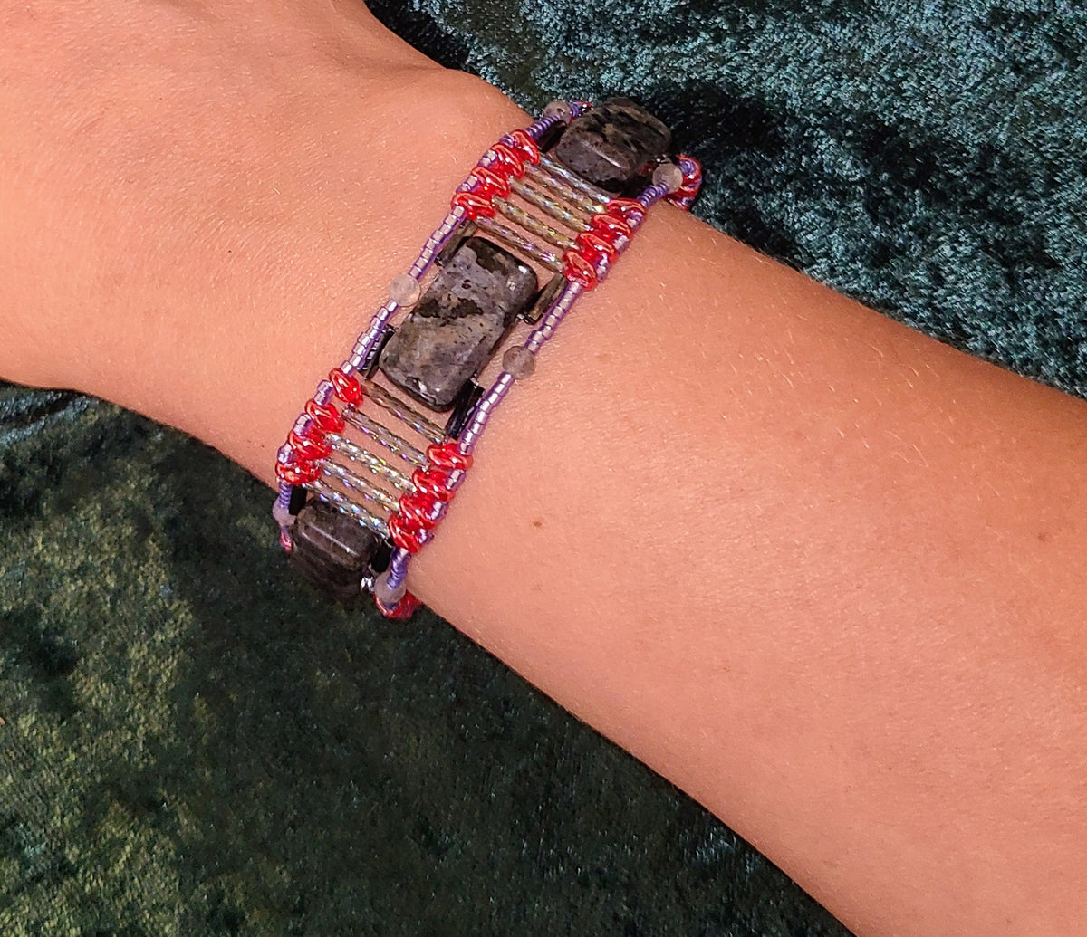 Black Labradorite Appian Way Bracelet
