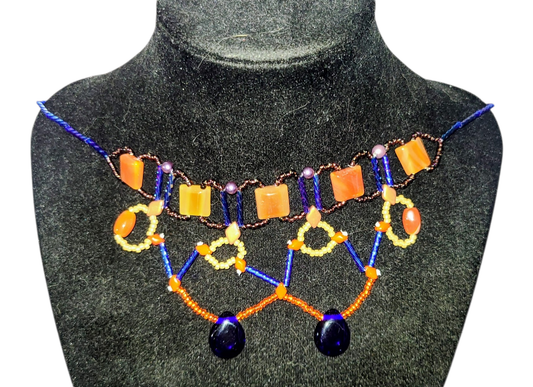 Carnelian Minoan Portal Necklace